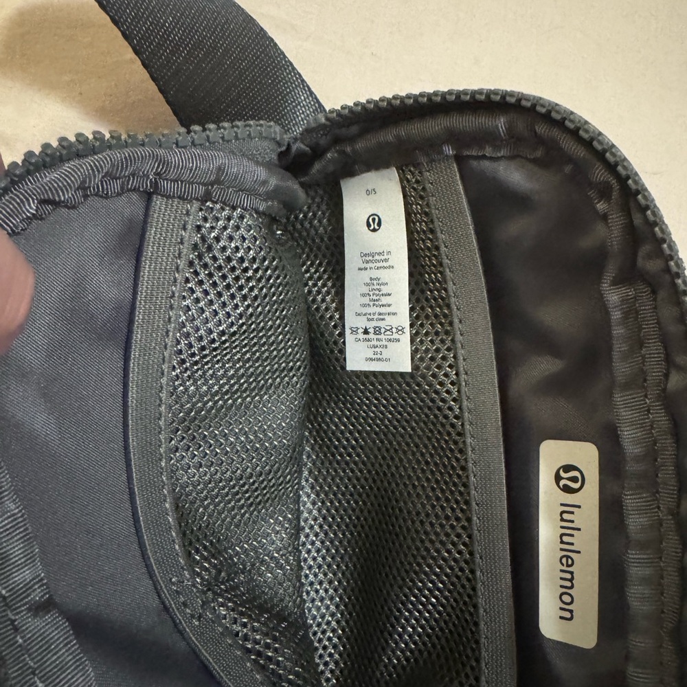lululemon athletica Gray Crossbody Bag